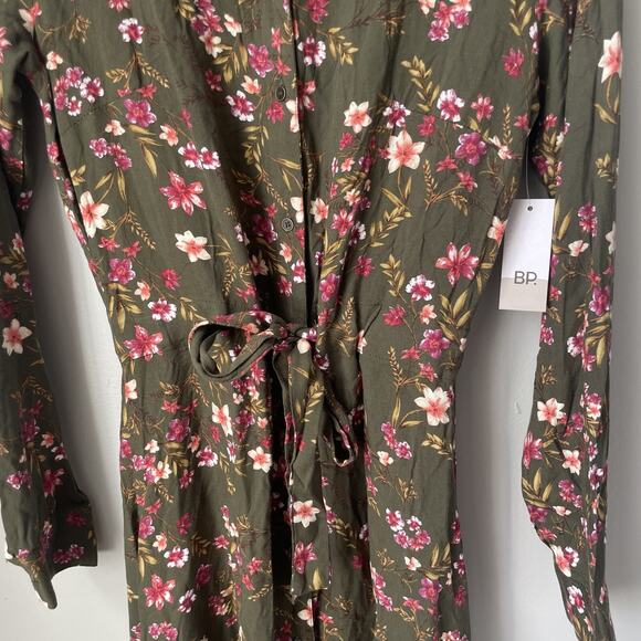 NWT Floral MIDI Dress BP By Nordstrom Womens Size Small - Picture 6 of 8